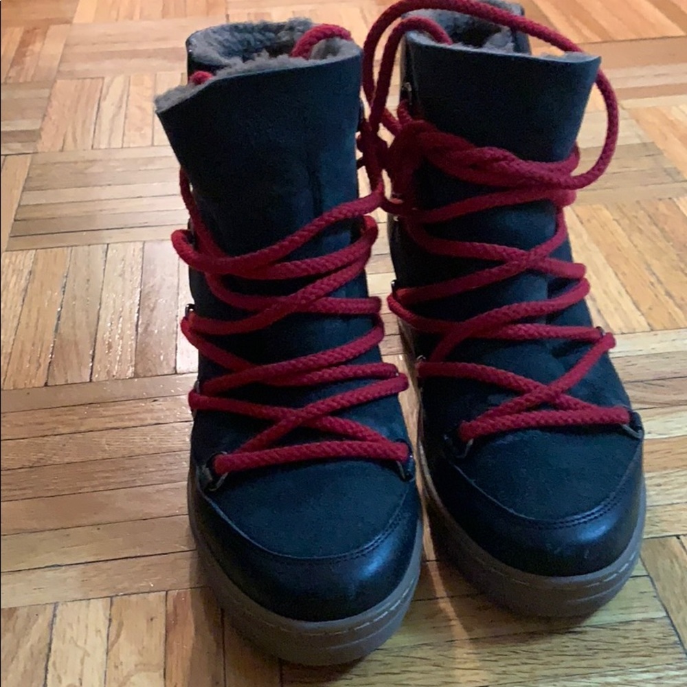 Isabel Marant snow boots BLK Sz9
